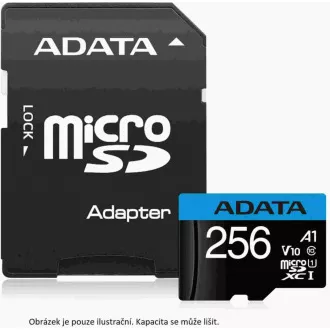 ADATA MicroSDHC karta 32GB UHS-I Class 10, A1 + SD adaptér, Premier