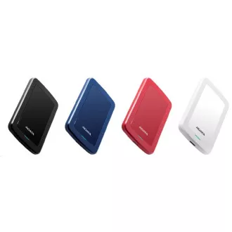 ADATA Externí HDD 1TB 2, 5" USB 3.1 HV300, bílá
