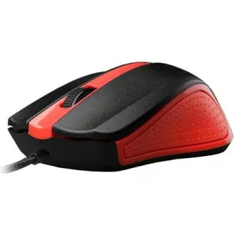 C-TECH myš WM-01, červená, USB
