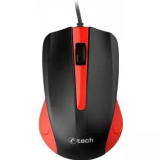 C-TECH myš WM-01, červená, USB
