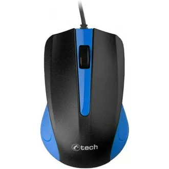 C-TECH myš WM-01, modrá, USB