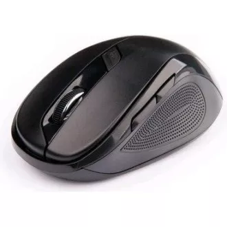 C-TECH myš WLM-02, černá, bezdrátová, 1600DPI, 6 tlačítek, USB nano receiver