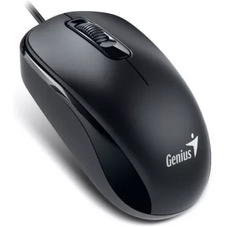 GENIUS myš DX-110, drátová, 1000 dpi, PS/2, černá