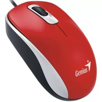 GENIUS myš DX-110, drátová, 1000 dpi, USB, červená