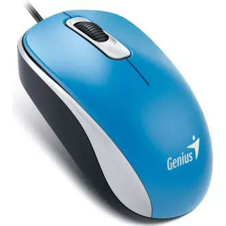 GENIUS myš DX-110, drátová, 1000 dpi, USB, modrá