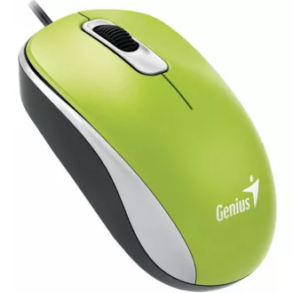 GENIUS myš DX-110, drátová, 1000 dpi, USB, zelená