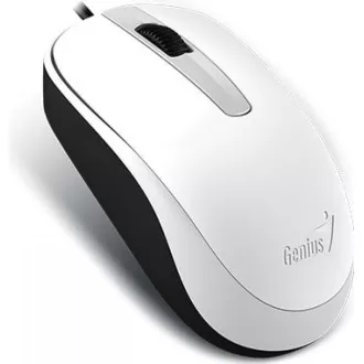 GENIUS myš DX-120, drátová, 1200 dpi, USB, bílá