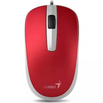 GENIUS myš DX-120, drátová, 1200 dpi, USB, červená