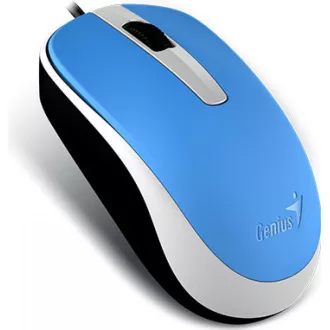 GENIUS myš DX-120, drátová, 1200 dpi, USB, modrá