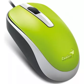 GENIUS myš DX-120, drátová, 1200 dpi, USB, zelená
