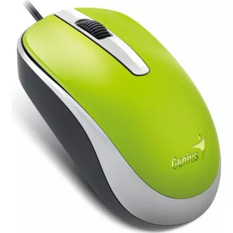 GENIUS myš DX-120, drátová, 1200 dpi, USB, zelená