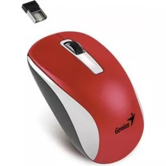 GENIUS myš NX-7010 WhiteRed Metallic/ 1200 dpi/ Blue-Eye senzor/ bezdrátová/ červená GENIUS myš NX-7010 WhiteRed Metallic/ 1200 dpi/ Blue-Eye senzor/ bezdrátová/ červená