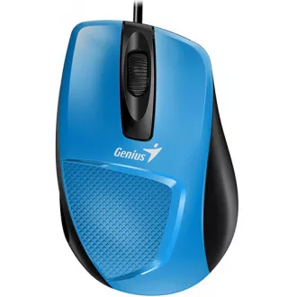 GENIUS myš DX-150X, drátová, 1000 dpi, USB, modrá