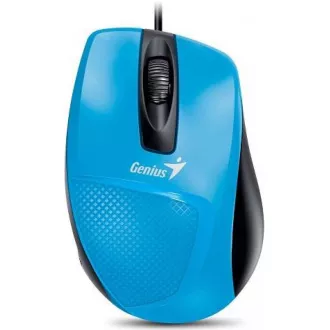 GENIUS myš DX-150X, drátová, 1000 dpi, USB, modrá