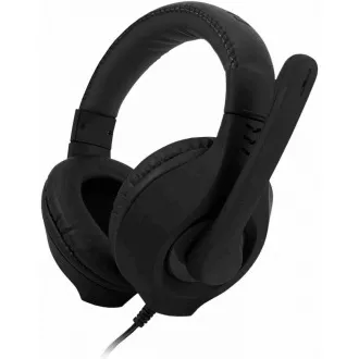 C-TECH herní sluchátka s mikrofonem NEMESIS V2 (GHS-14U-B), USB, casual gaming, černá