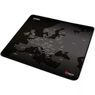 C-TECH herní podložka pod myš MP-01E (Europe), 320x270x4mm, obšité okraje