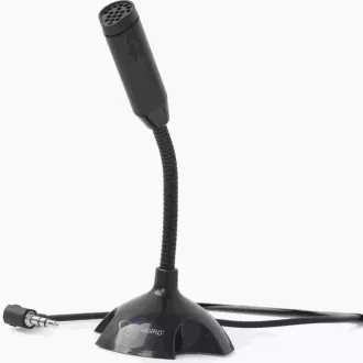 GEMBIRD mikrofon na stůl MIC-D-02, černý