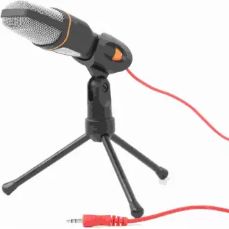 GEMBIRD mikrofon na stůl MIC-D-03, HQ, černý GEMBIRD mikrofon na stůl MIC-D-03, HQ, černý