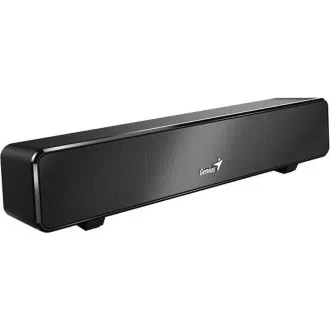 GENIUS repro USB SoundBar 100/ drátový/ 6W/ USB/ 3, 5" jack/ černý