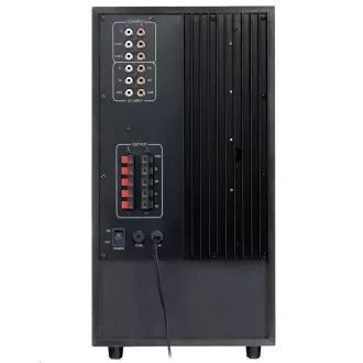 GENIUS repro SW-HF 5.1 6000 Ver. II/ 5.1/ 200W/ Dřevěné/ Dálkový ovladač