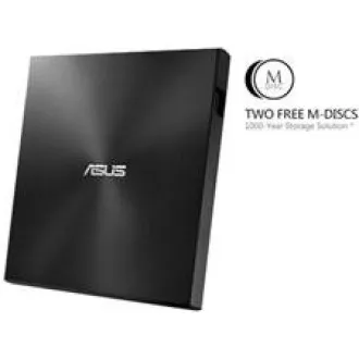 ASUS DVD Writer SDRW-08U7M-U BLACK RETAIL, External Slim DVD-RW, black, USB