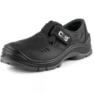 Obuv sandál CXS SAFETY STEEL COPPER O1, černý, vel. 41