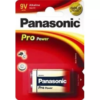 PANASONIC Alkalické baterie Pro Power 6LF22PPG/1BP 9V (Blistr 1ks)