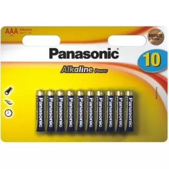 PANASONIC Alkalické baterie Alkaline Power LR03APB/10BW AAA 1, 5V (Blistr 10ks)