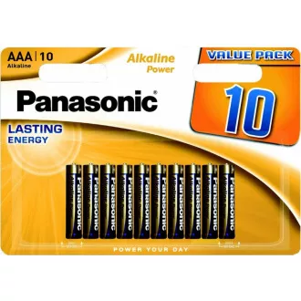 PANASONIC Alkalické baterie Alkaline Power LR03APB/10BW AAA 1, 5V (Blistr 10ks)
