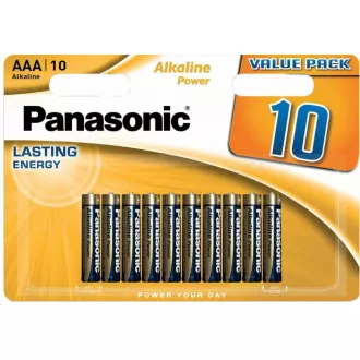 PANASONIC Alkalické baterie Alkaline Power LR03APB/10BW AAA 1, 5V (Blistr 10ks)