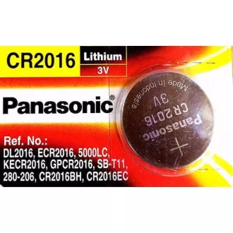 PANASONIC Lithiová baterie (knoflíková) CR-2016EL/1B 3V (Blistr 1ks)