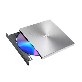 ASUS DVD ZenDrive SDRW-08U8M-U SILVER, External Slim DVD-RW, stříbrná