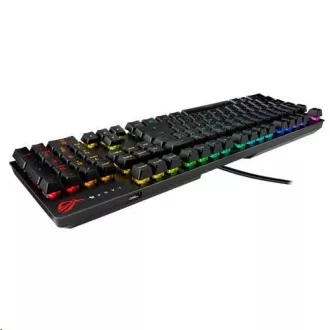ASUS klávesnice ROG STRIX SCOPE RX, mechanická, CZ/SK, černá