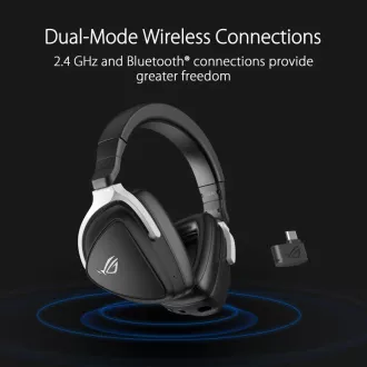 ASUS sluchátka ROG DELTA S WIRELESS, Bluetooth