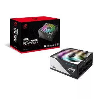 ASUS zdroj ROG Loki SFX-L 750W Platinum, 80+ Platinum, ARGB ASUS zdroj ROG Loki SFX-L 750W Platinum, 80+ Platinum, ARGB