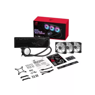 ASUS vodní chladič CPU AIO ROG RYUO III 360 ARGB, 3x120mm, LGA1851, AM5