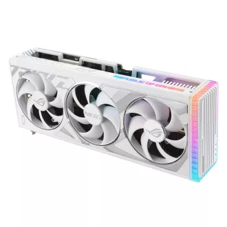 ASUS VGA NVIDIA GeForce RTX 4090 ROG STRIX WHITE OC 24G, 24G GDDR6X, 3xDP, 2xHDMI