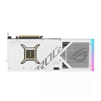 ASUS VGA NVIDIA GeForce RTX 4090 ROG STRIX WHITE OC 24G, 24G GDDR6X, 3xDP, 2xHDMI