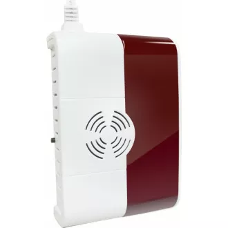 iGET SECURITY P6 Bezdrátový detektor plynu (CO, LNG, CNG, LPG), věstavěná světelná a zvuková signalizace