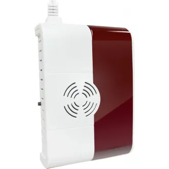 iGET SECURITY P6 Bezdrátový detektor plynu (CO, LNG, CNG, LPG), věstavěná světelná a zvuková signalizace