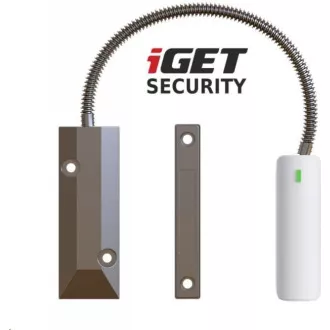 iGET SECURITY EP21 - Bezdrátový magnetický senzor pro železné dveře/okna/vrata pro alarm iGET SECURITY M5