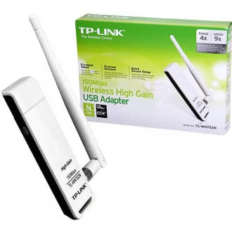 TP-Link TL-WN722N USB adapter (N300, 2, 4GHz, USB2.0)