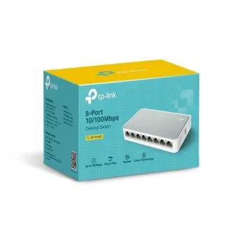 TP-Link switch TL-SF1008D (8x100Mb/s, fanless)