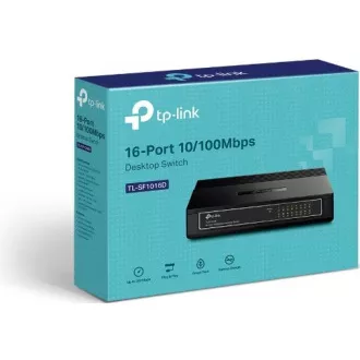 TP-Link TL-SF1016D switch (16x100Mb/s, fanless)