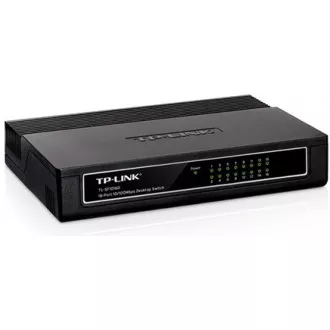 TP-Link switch TL-SF1016 (16x100Mb/s, fanless)