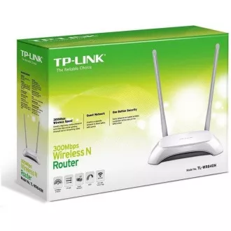 TP-Link TL-WR840N WiFi4 router (N300, 2, 4GHz, 4x100Mb/s LAN, 1x100Mb/s WAN) TP-Link TL-WR840N WiFi4 router (N300, 2, 4GHz, 4x100Mb/s LAN, 1x100Mb/s WAN)