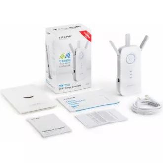 TP-Link RE450 OneMesh/EasyMesh WiFi5 Extender/Repeater (AC1750, 2, 4GHz/5GHz, 1xGbELAN)