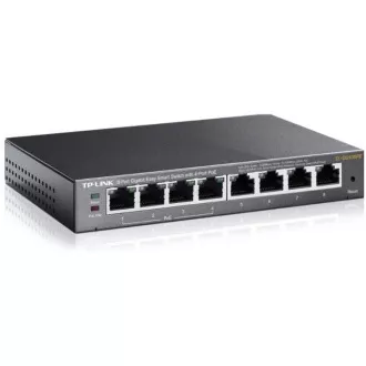 TP-Link Easy Smart switch TL-SG108PE (8xGbE, 4xPoE+, 64W, fanless)