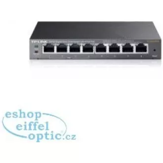 TP-Link Easy Smart switch TL-SG108PE (8xGbE, 4xPoE+, 64W, fanless)