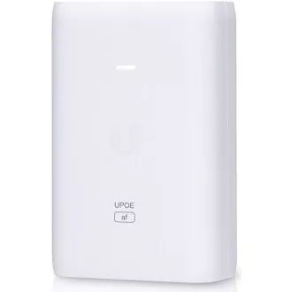 UBNT U-POE-af - Gigabitový PoE Injektor 48V/ 0, 32A- bílý